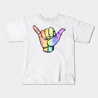 Rainbow Tie Dye Kids T-Shirt